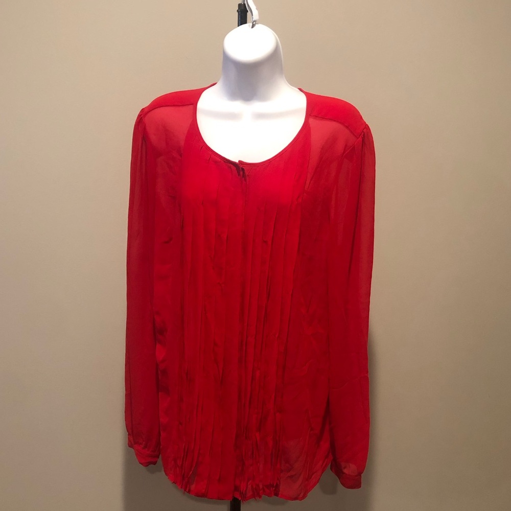 LOFT Sheer blouse